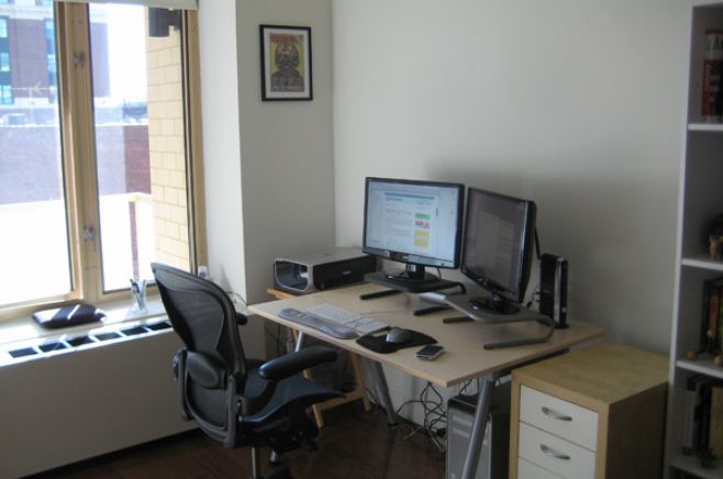 Brian Casel’s Home Workspace