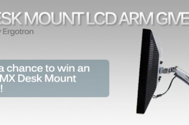MX Desk Mount LCD Arm Giveaway presented by Ergotron