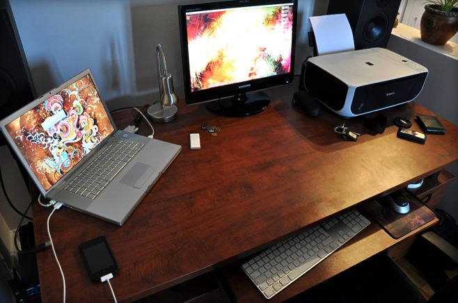 Jon Phillips’s Work Space