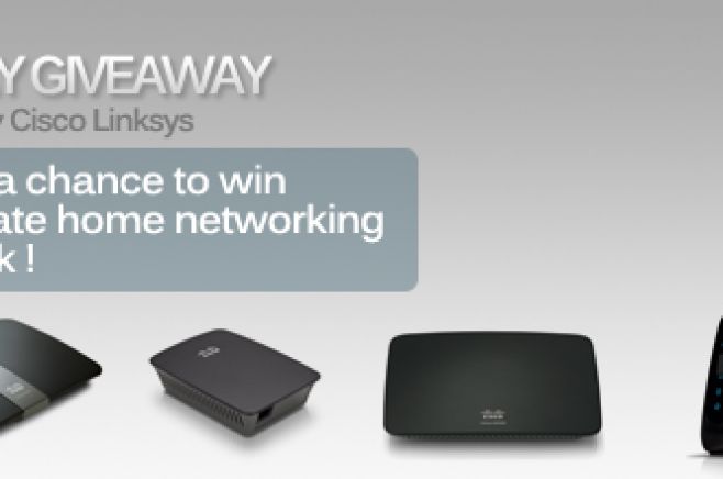 Holiday Giveaway presented by Cisco Linksys