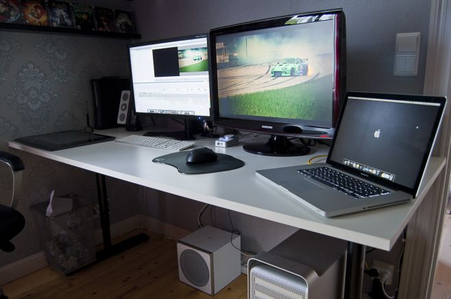 Freelancer Wilhelm Nordberg�s home office