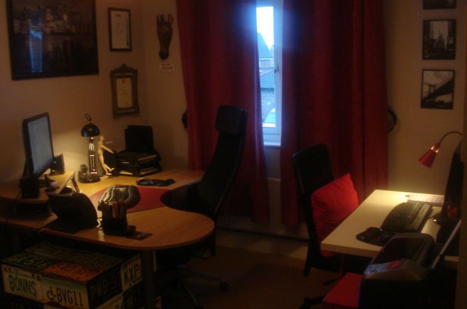 My IKEA inspired home office setup