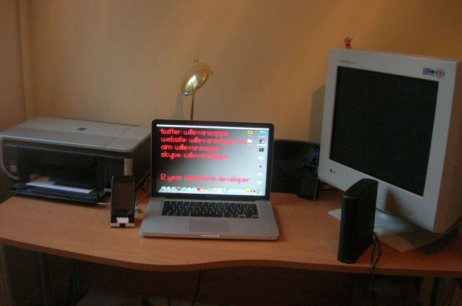 12 Year Old iPhone Dev Setup!